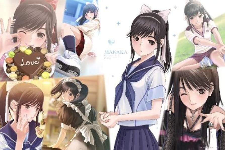 102.04.05.07.08.09.12.13.15.17 タナカ様 Love Plus - Manaka Takane- 1000 Pieces Jigsaw puzzle (50 cm